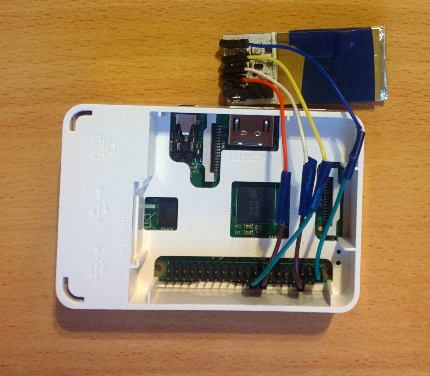 Wiring of Pocket Geiger and Raspberry Pi